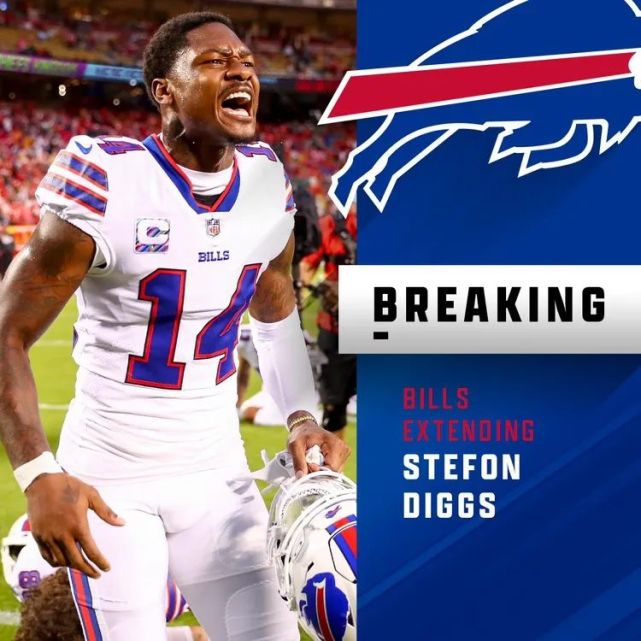 Stefan Diggs signe un contrat de 104 millions de dollars avec les Buffalo Bills